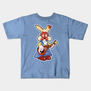 Dylan the Magic Hippie Rabbit Kids T-Shirt